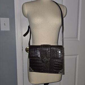Vintage Brown Leather Bag